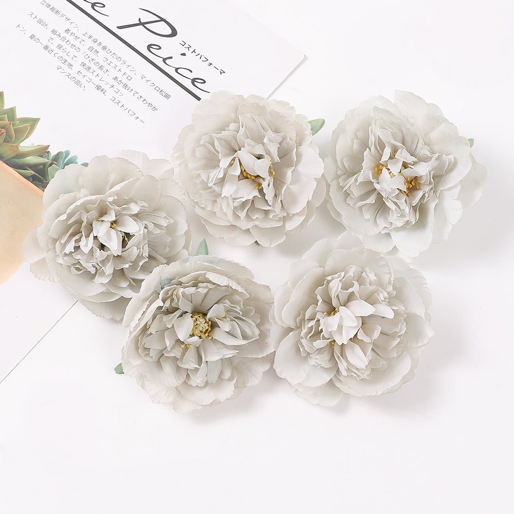 Wholesale Peony Flowers Silk Flower Heads