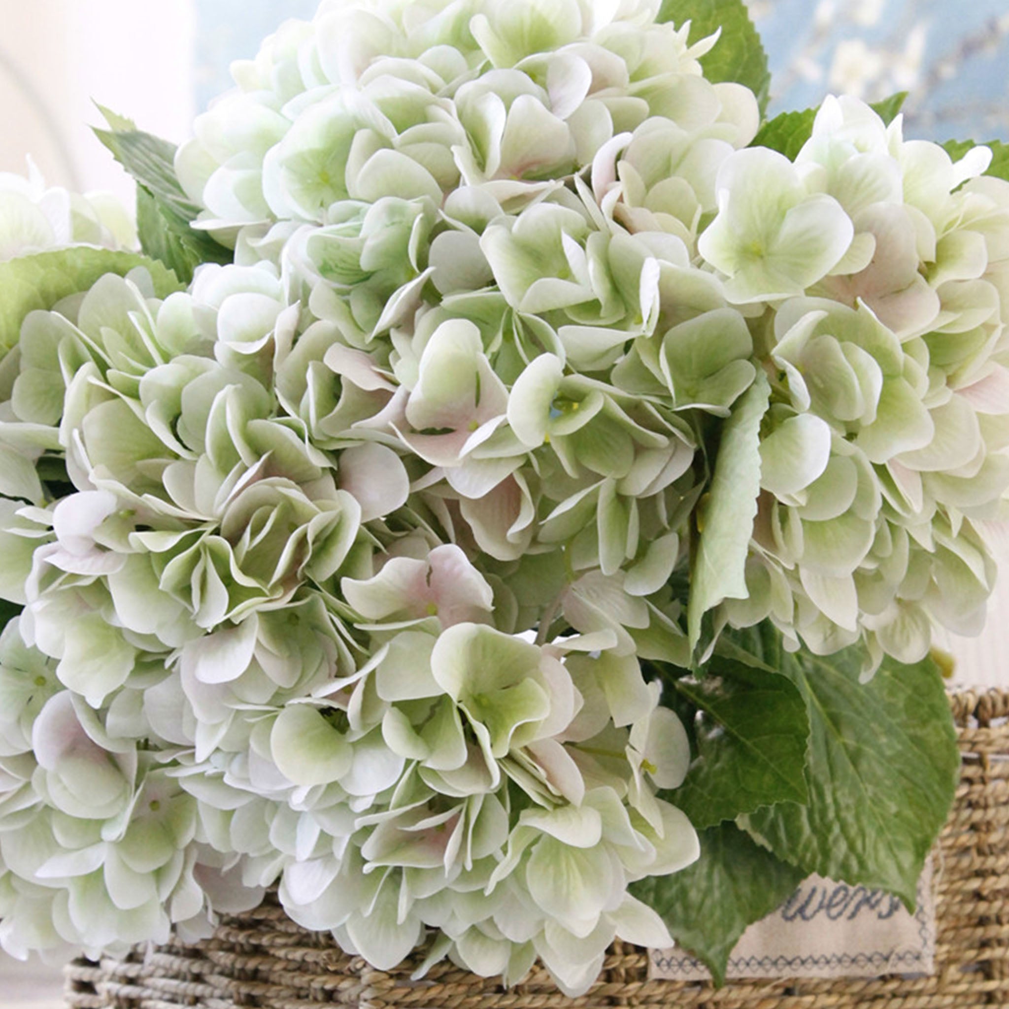 Artificial Hydrangea Flowers Silk Hydrangeas