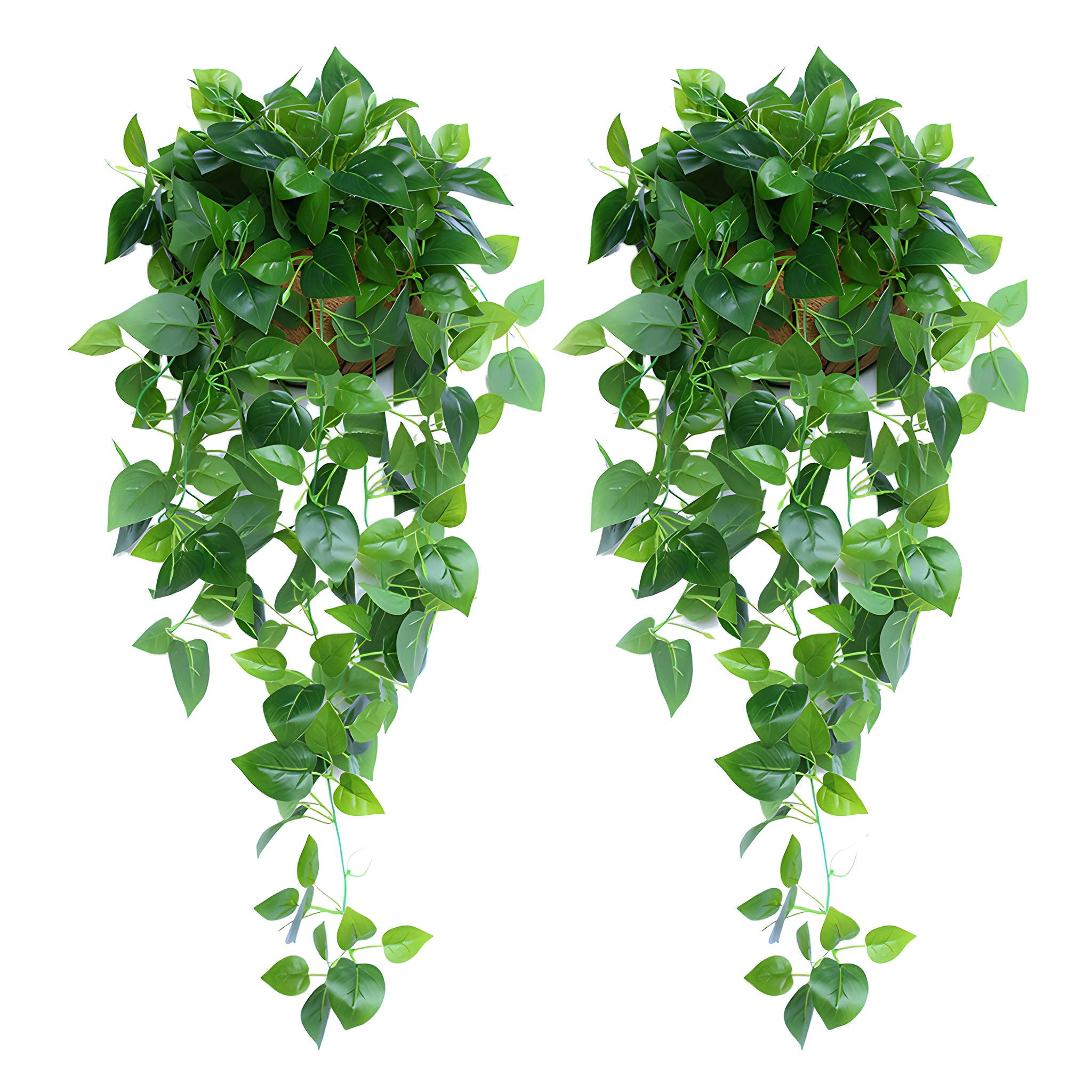 Fake Hanging Plant Artificial Pothos Vines Indoor