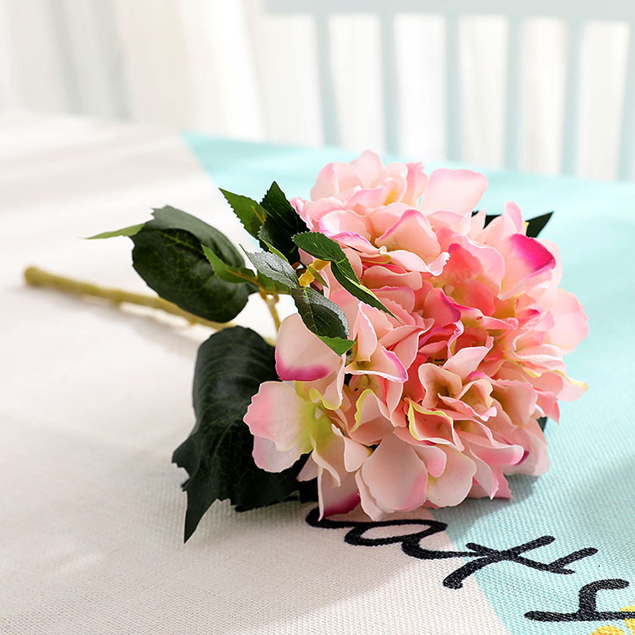 Artificial Hydrangea Flowers Tall 17 inch