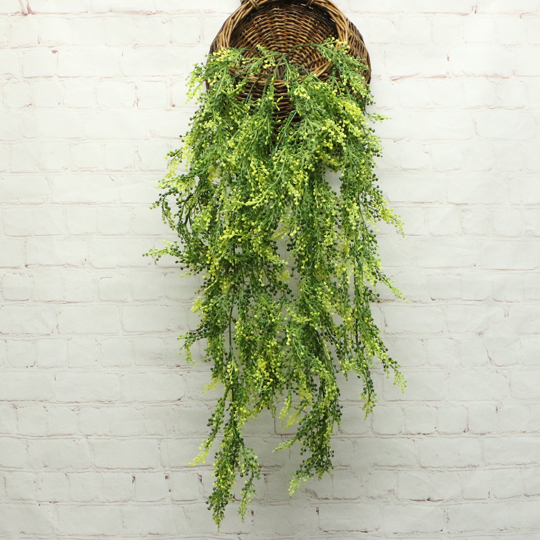 Artificial Hanging Plants for Wall Basket Planters