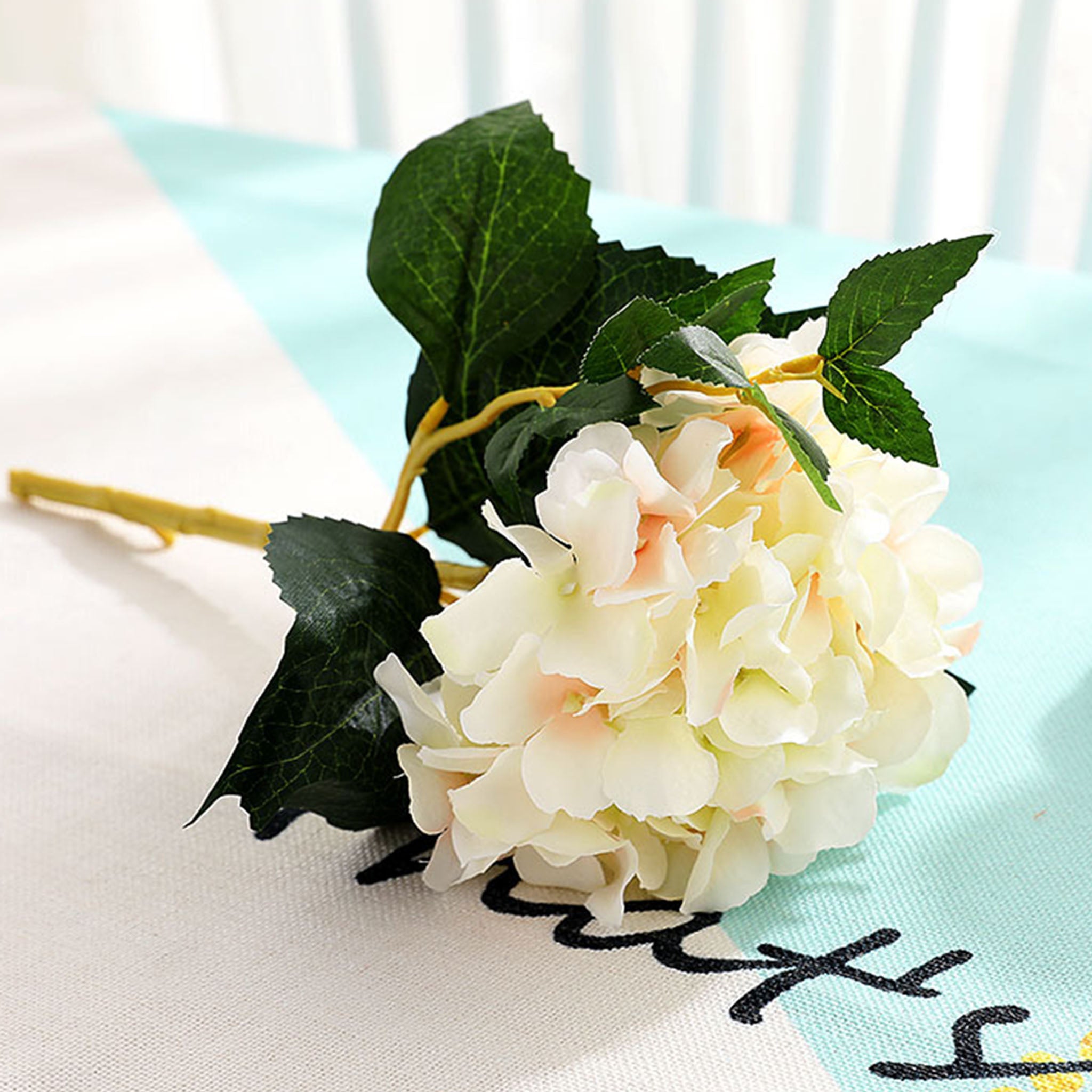 Artificial Hydrangea Flowers Tall 17 inch
