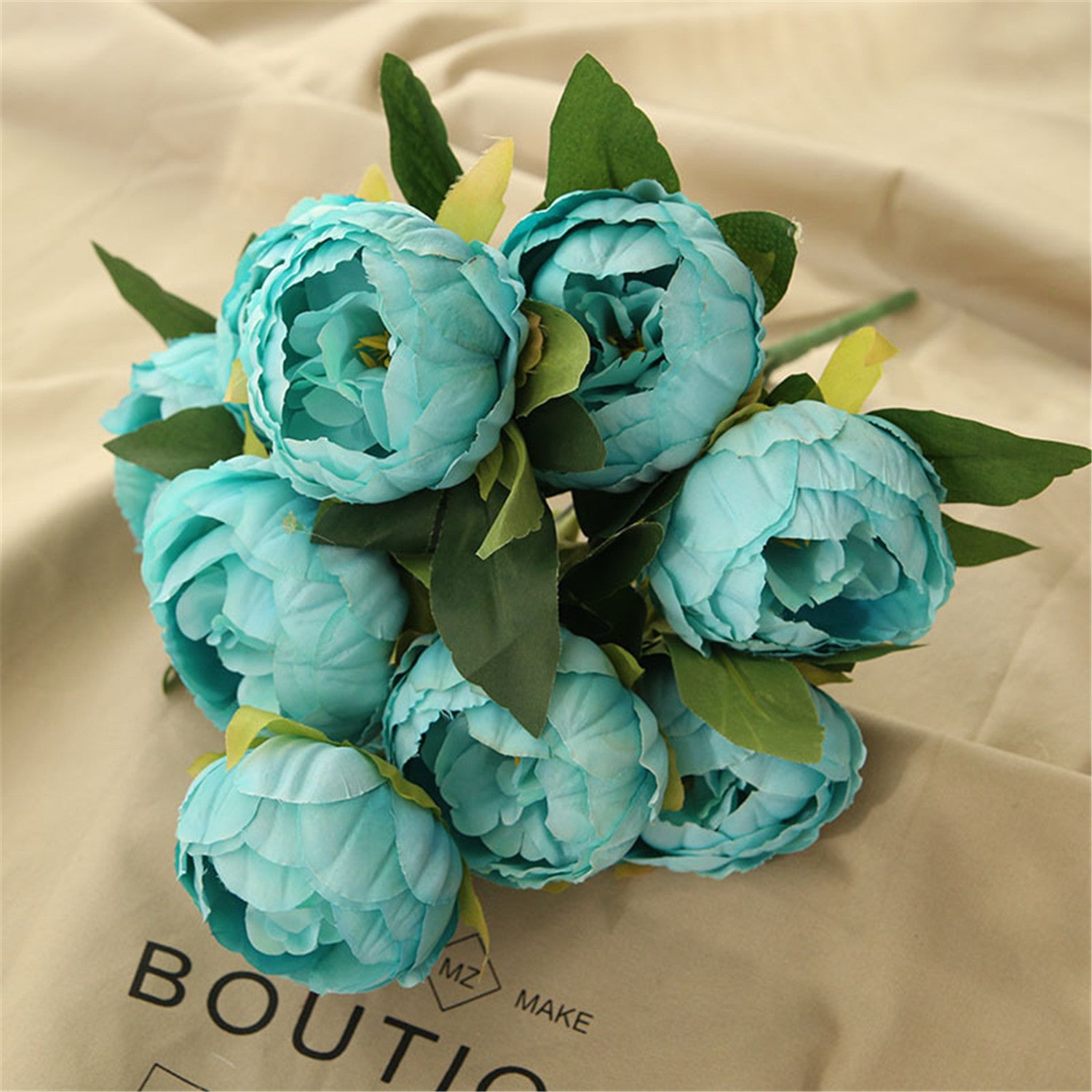 Artificial Peony Silk Peonies Fake Flowers Wedding Bouquet