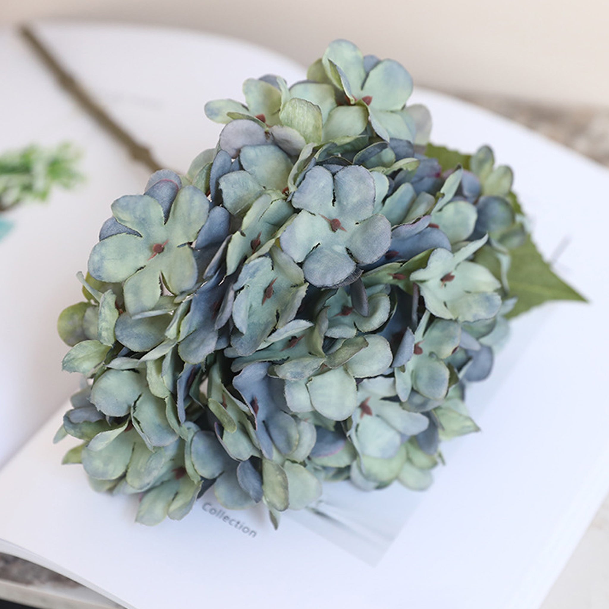 Realistic Painting Like Fake Hydrangea Flowers