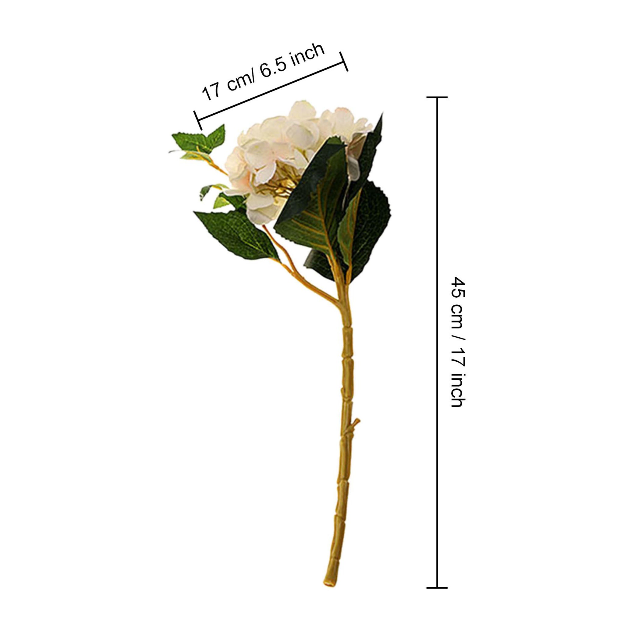 Artificial Hydrangea Flowers Tall 17 inch