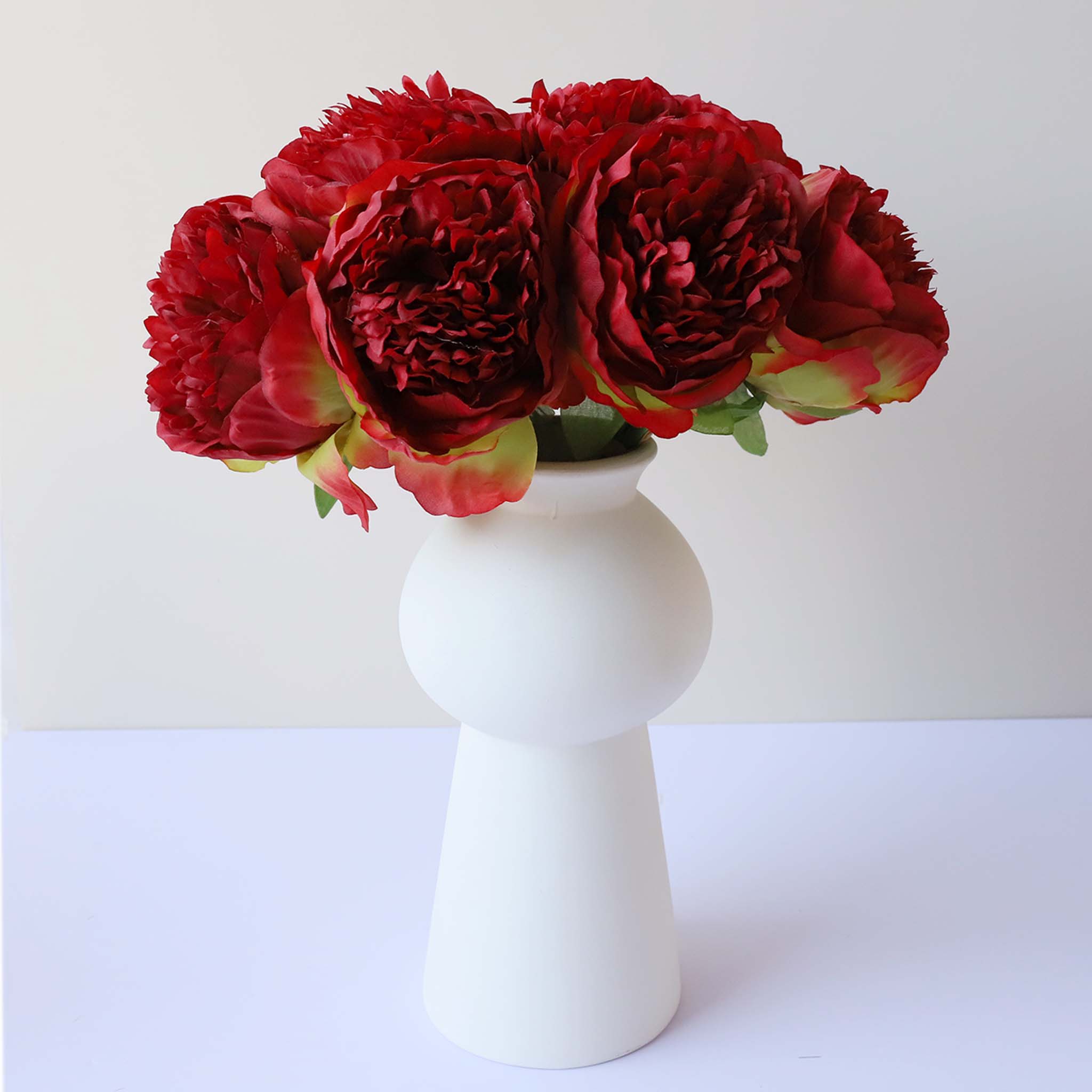 Silk Peony Bouquet Wedding Decoration Fake Flower Arrangement