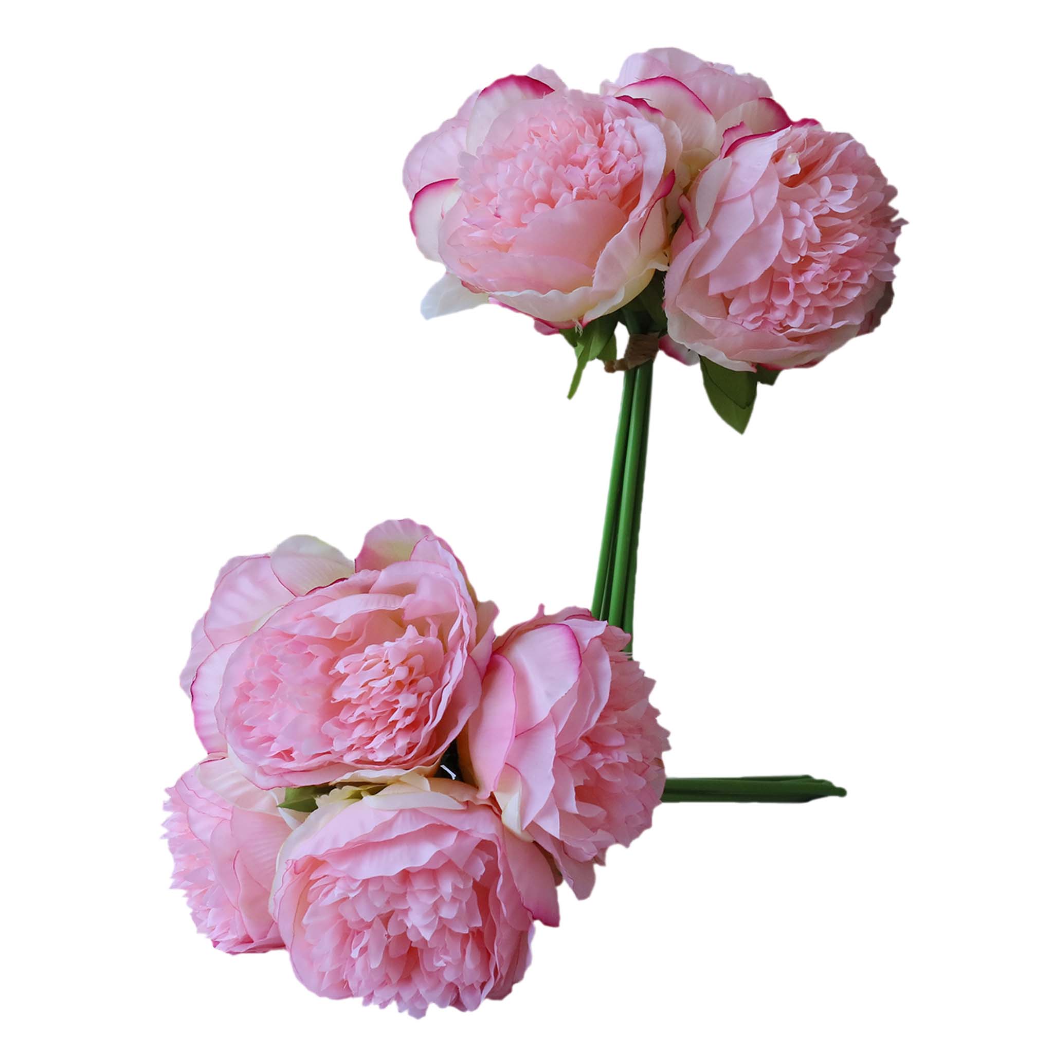 Silk Peony Bouquet Wedding Decoration Fake Flower Arrangement