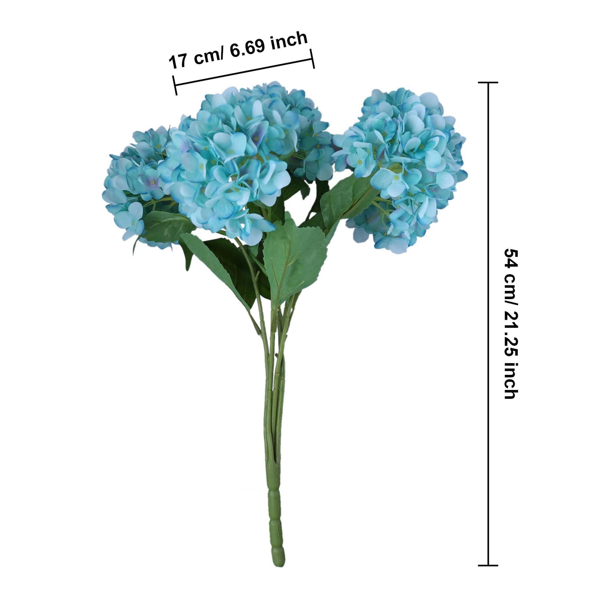 Blue Hydrangea Silk Hydrangea Blooms