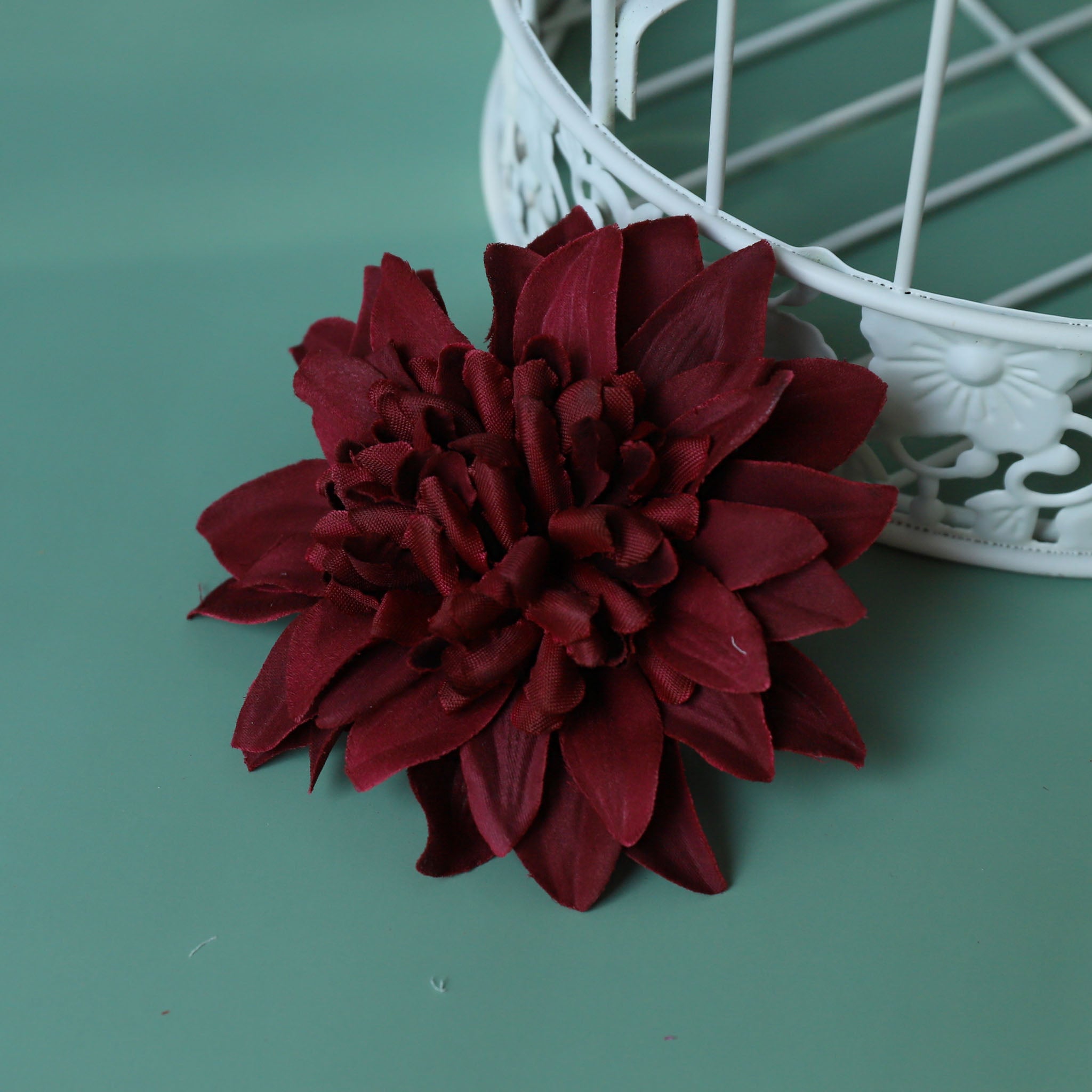 Artificial Dahlia Flowers Heads 4"