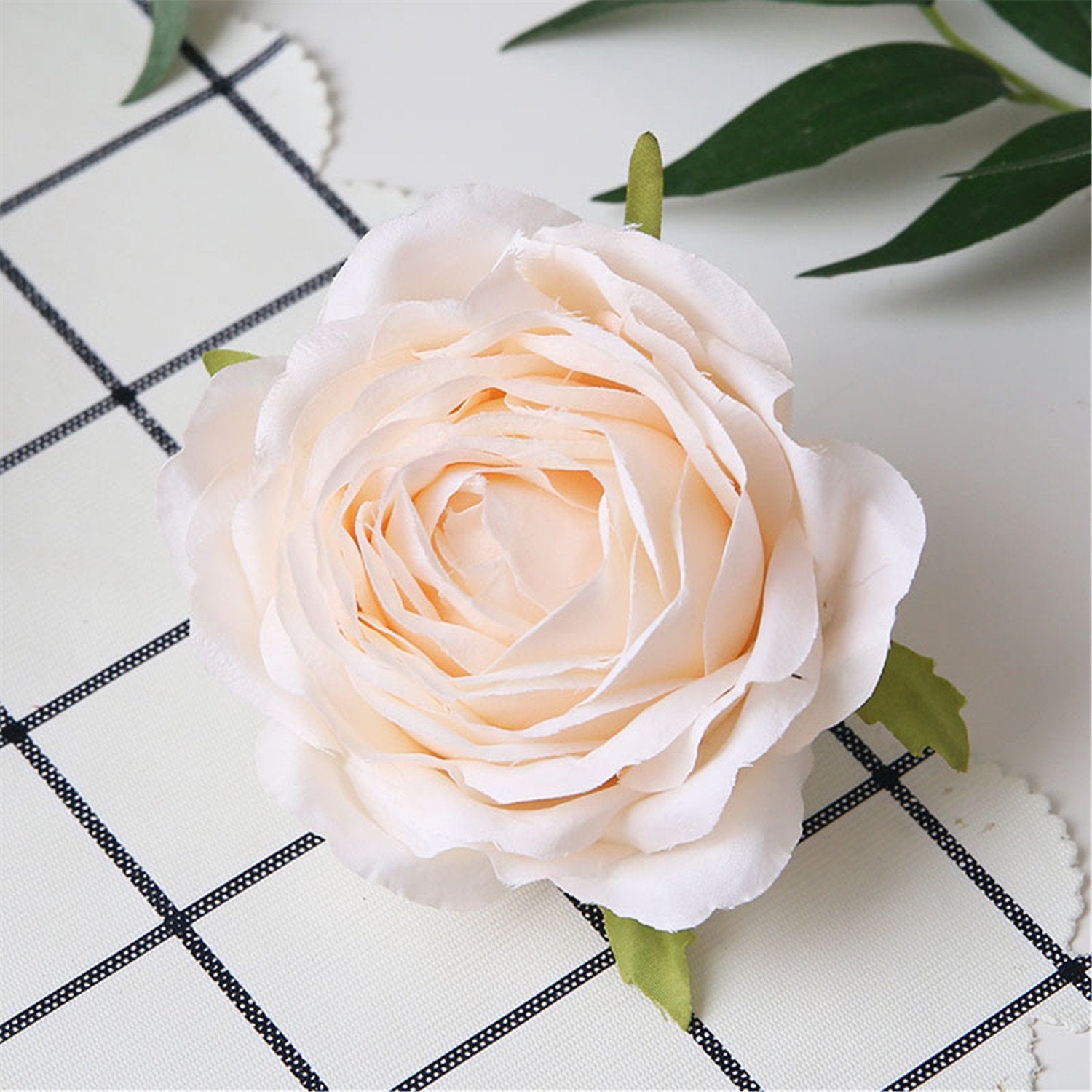 Silk Flowers Bulk Cabbge Roses Wholesale