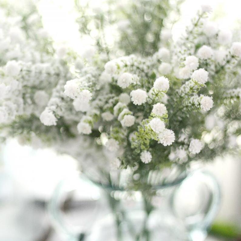 Snow Flakes Artificial Babysbreath Gypsophila Branches