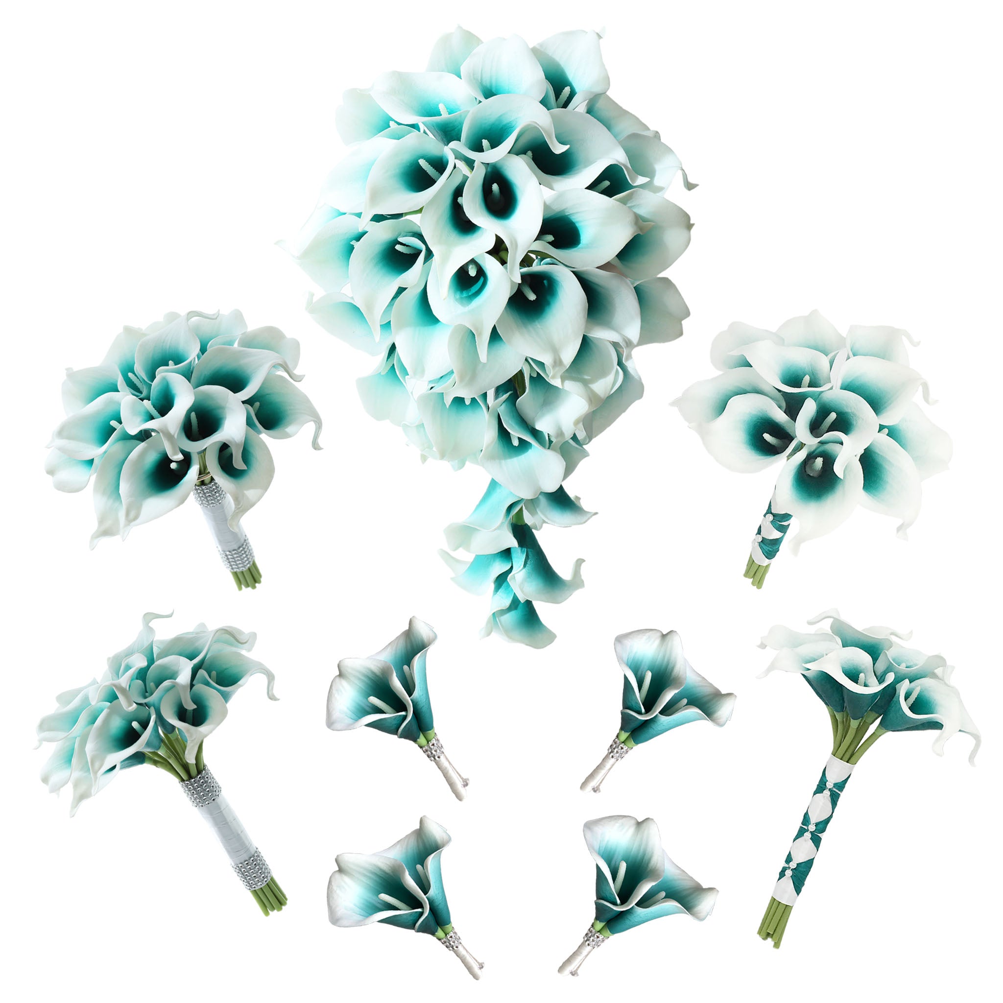 Oasis Flower Wedding Bouquets for Bridal Bridesmaids