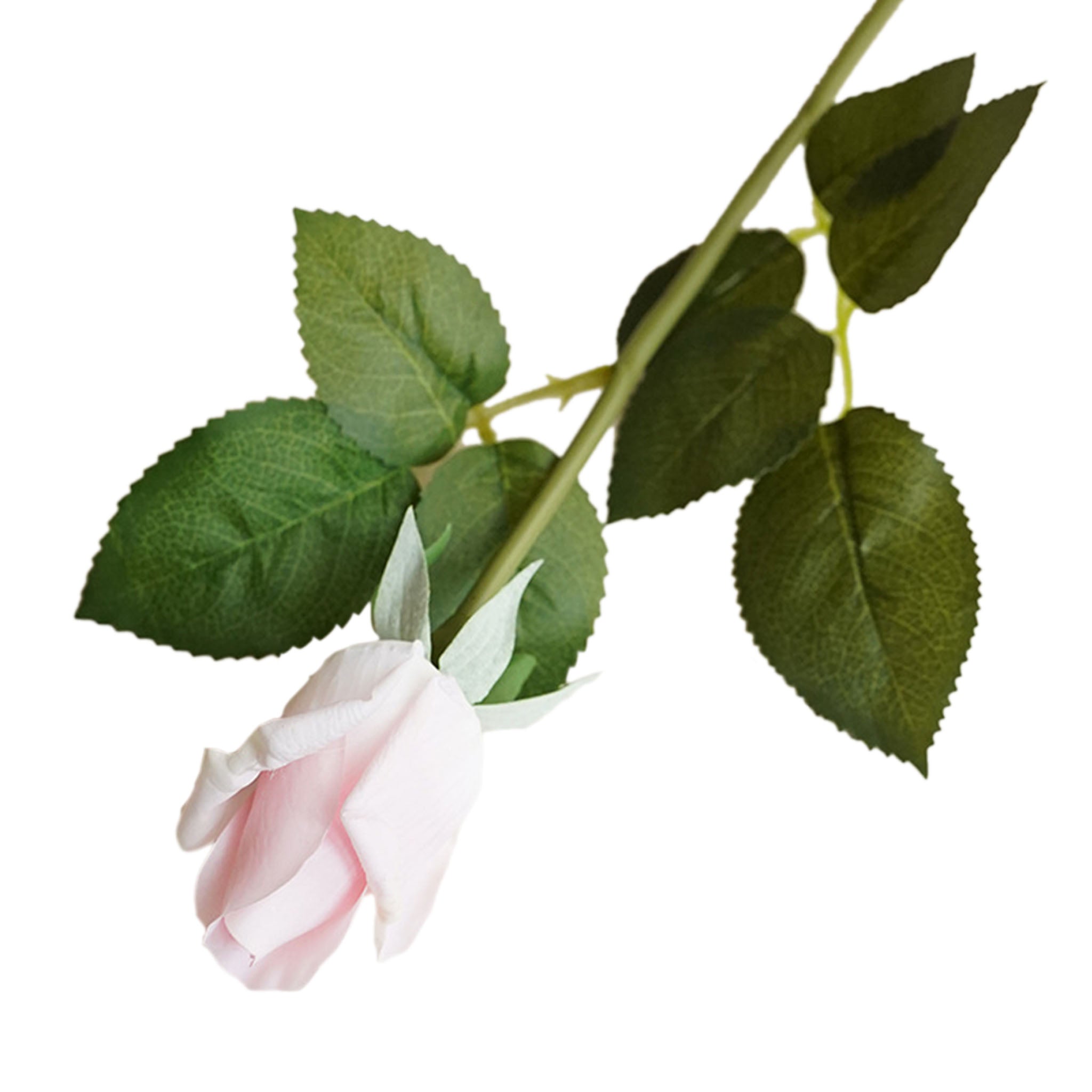 Real Touch Flowers Silk Rosebud Faux Flower