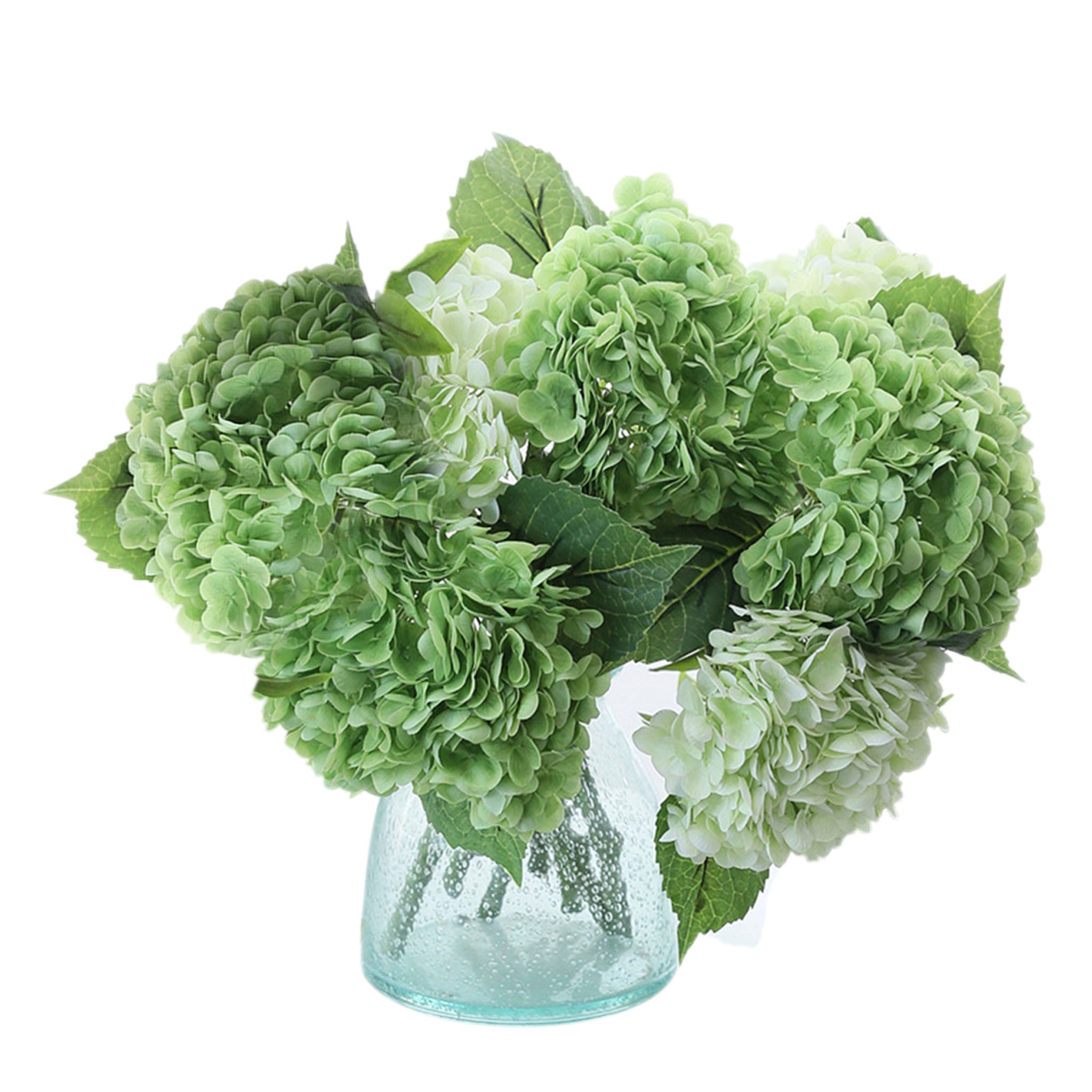 Green Hydrangea Fake Wedding Flowers