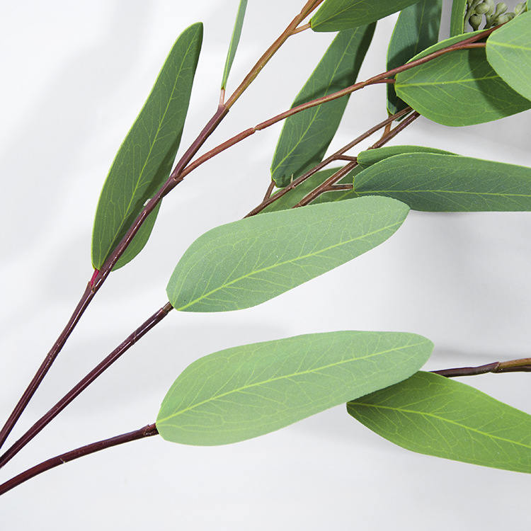 Artificial Eucalyptus Faux Greenery for Flower Arrangement