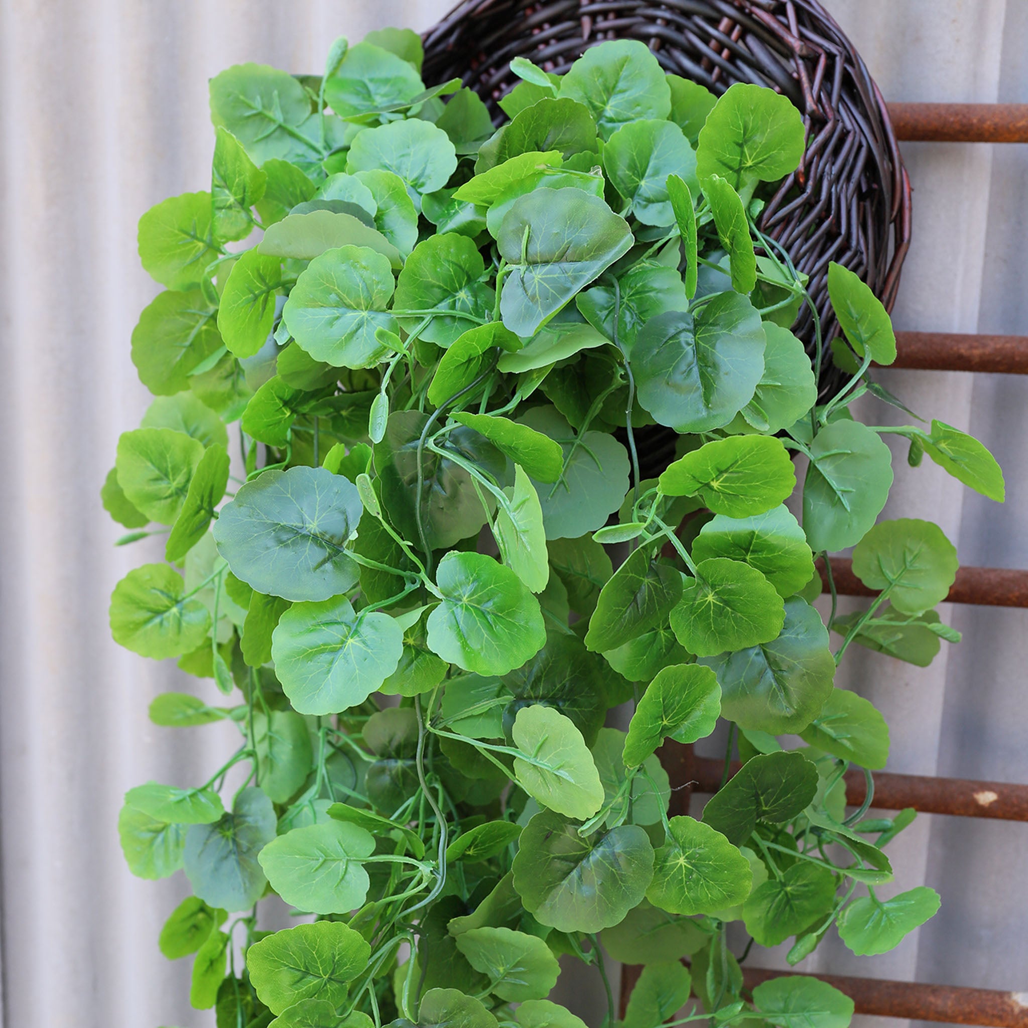 Fake Hanging Plant Vines Ivy Pothos Grape Leaf Vine