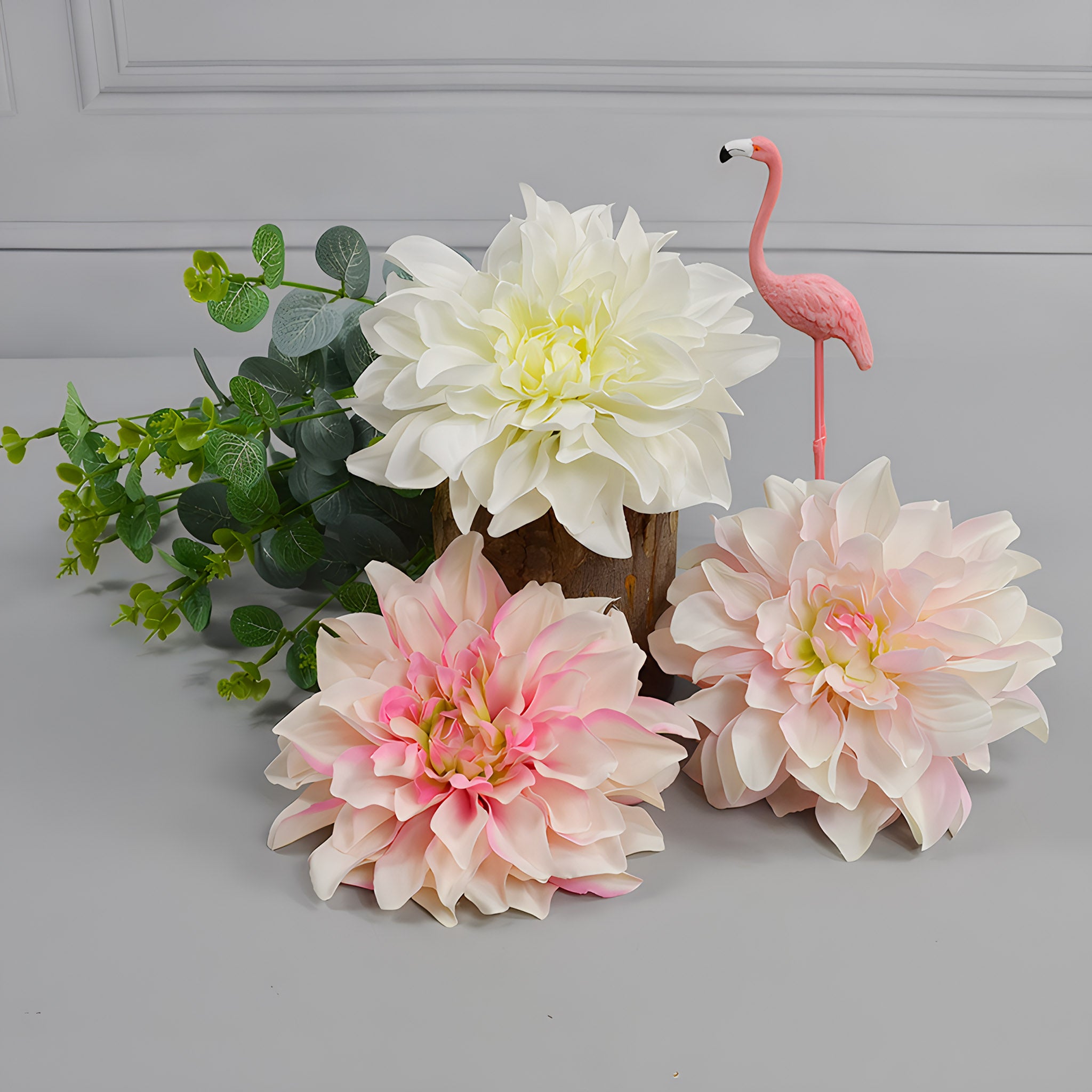 Wholesale Bulk Large Silk Dahlia Flowers 16cm
