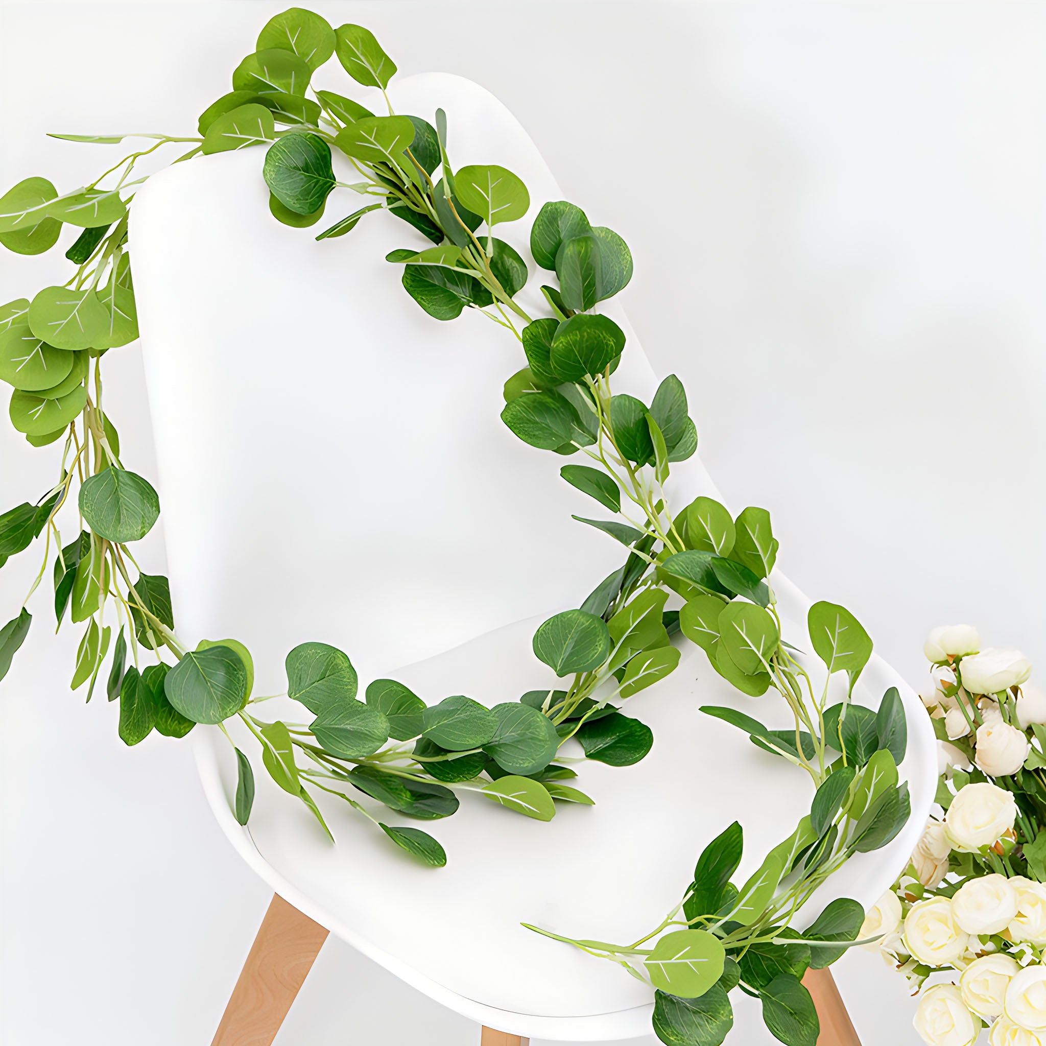 Faux Eucalyptus Garland Decorations