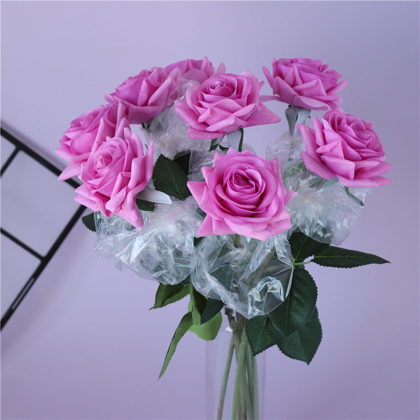 Real Touch Flowers Realistic Roses 20pcs
