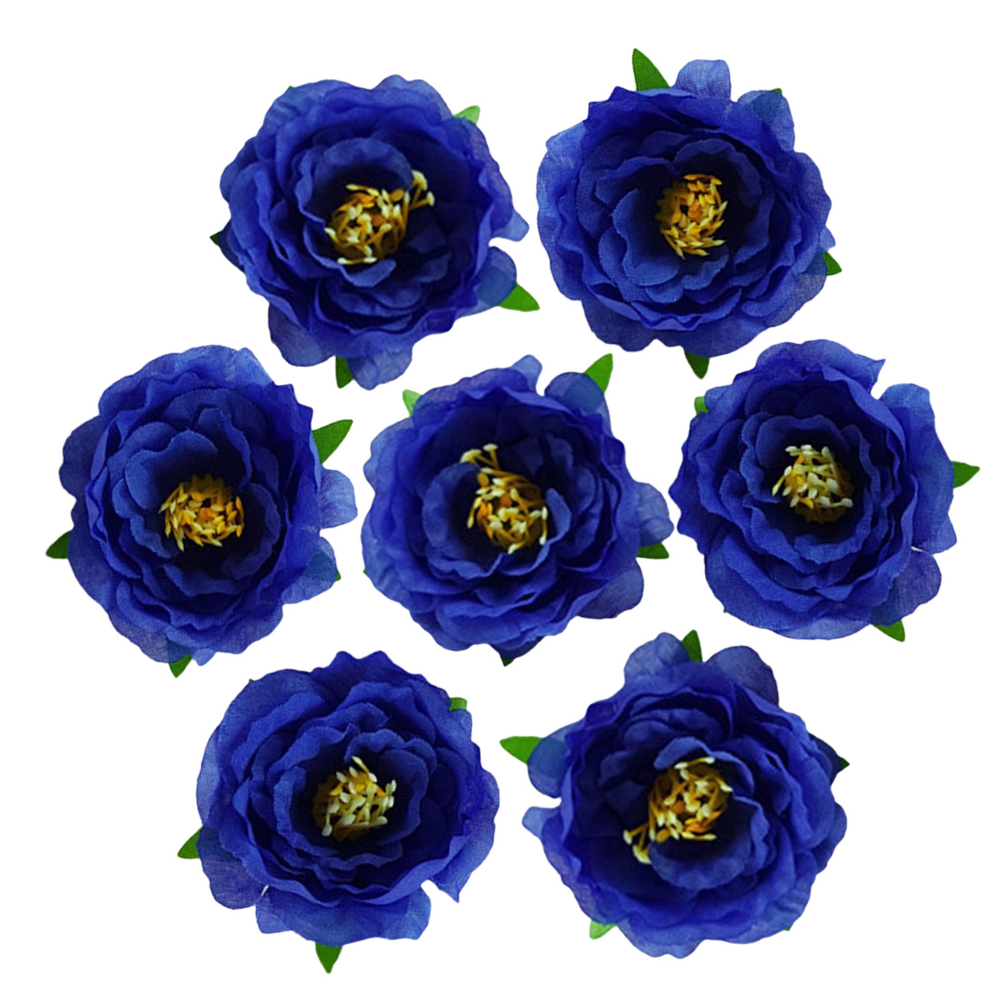 Small Silk Flowers 100 Bulk 2"