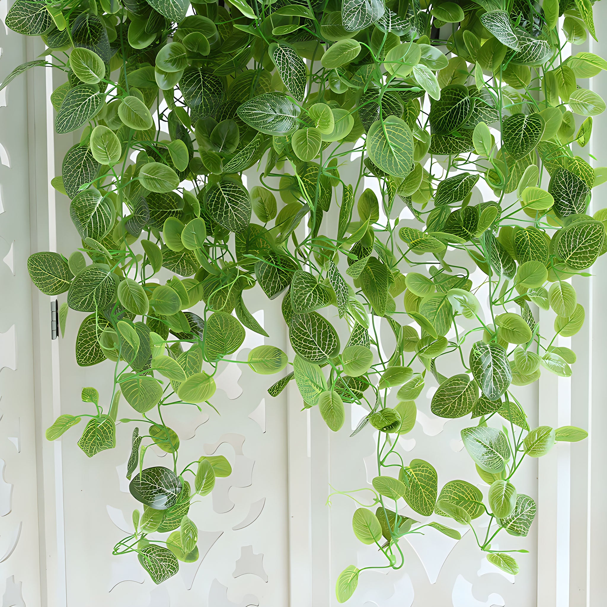 Fake Hanging Plant Artificial Pothos Vines Indoor