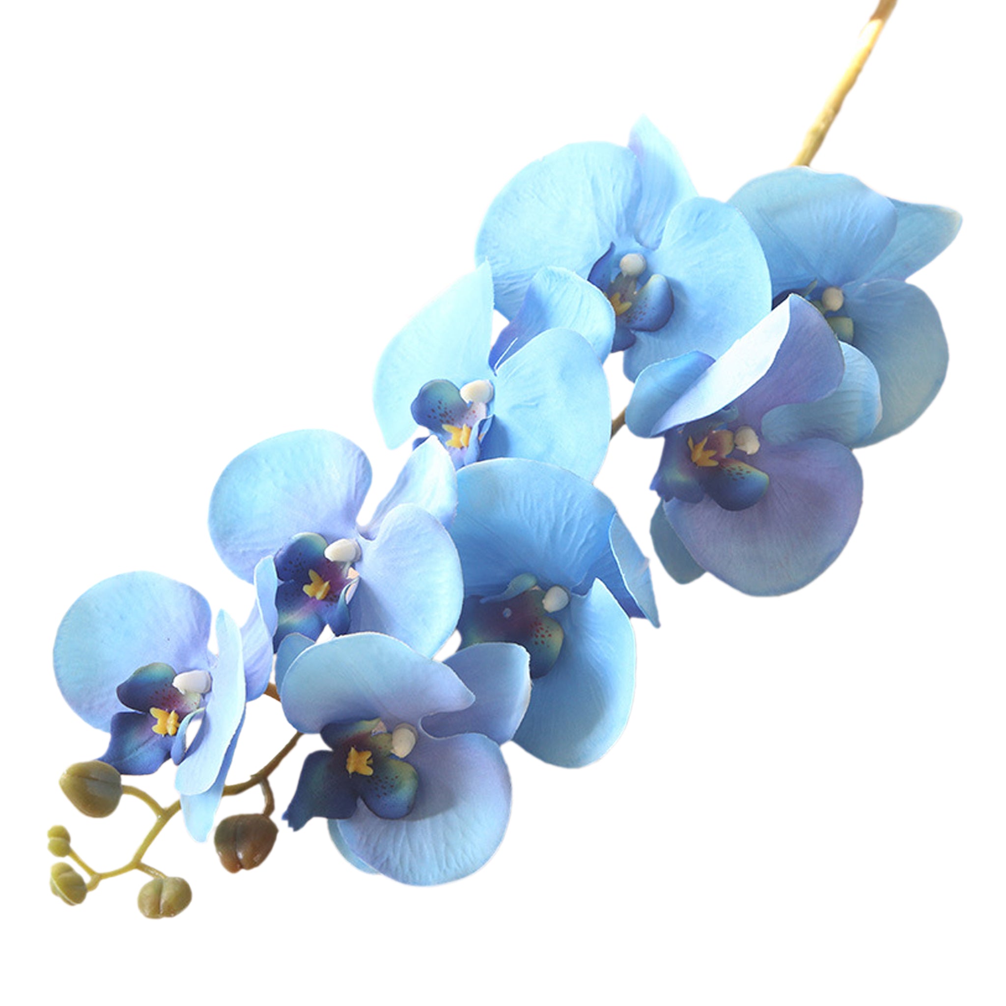 Artificial Orchid Flowers Realistic Phalaenopsis