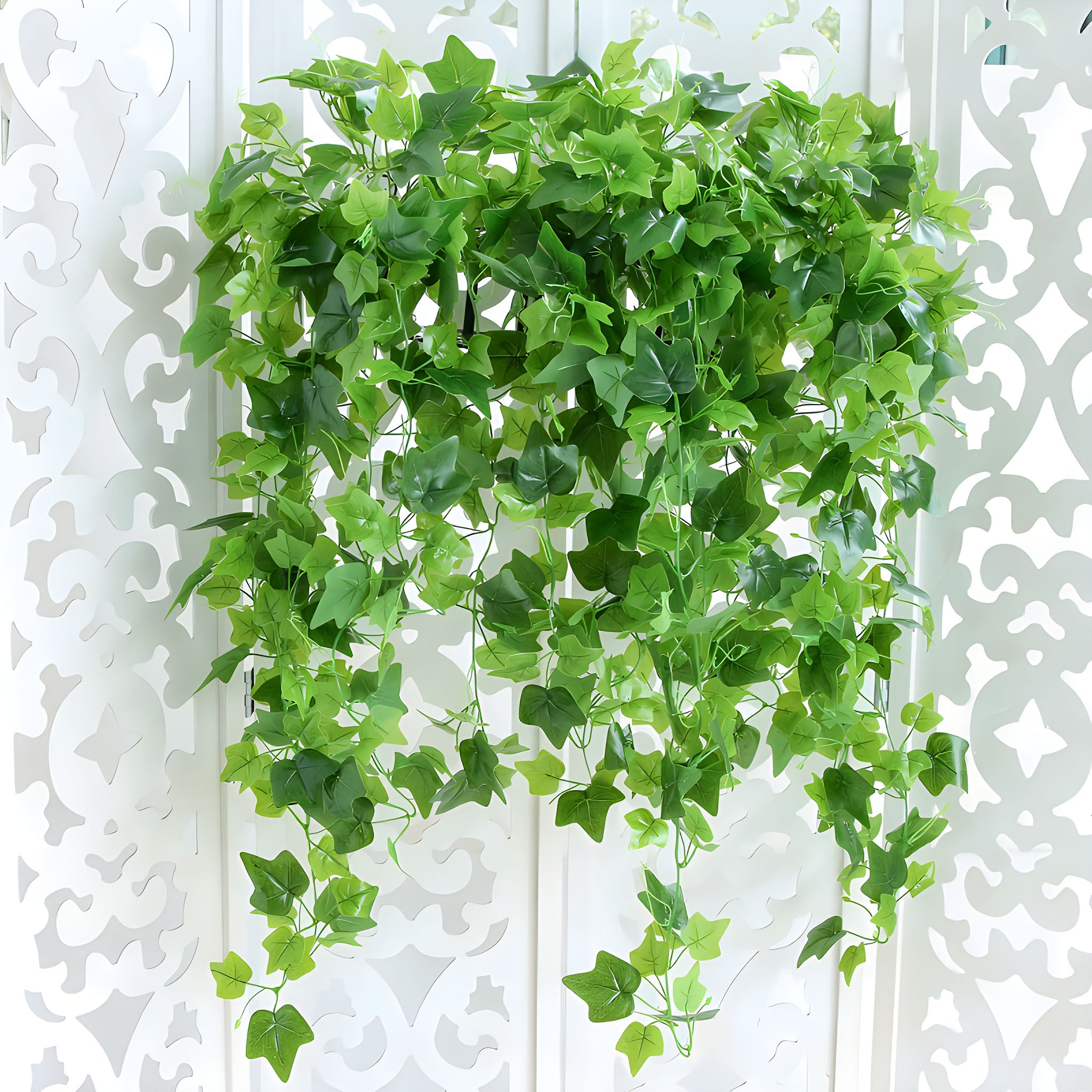 Fake Hanging Plant Artificial Pothos Vines Indoor