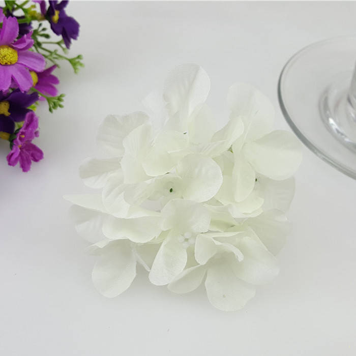 Silk Hydrangea Artificial Hydrangea 20 Flowers for Crafts Cake Topper Backdrops