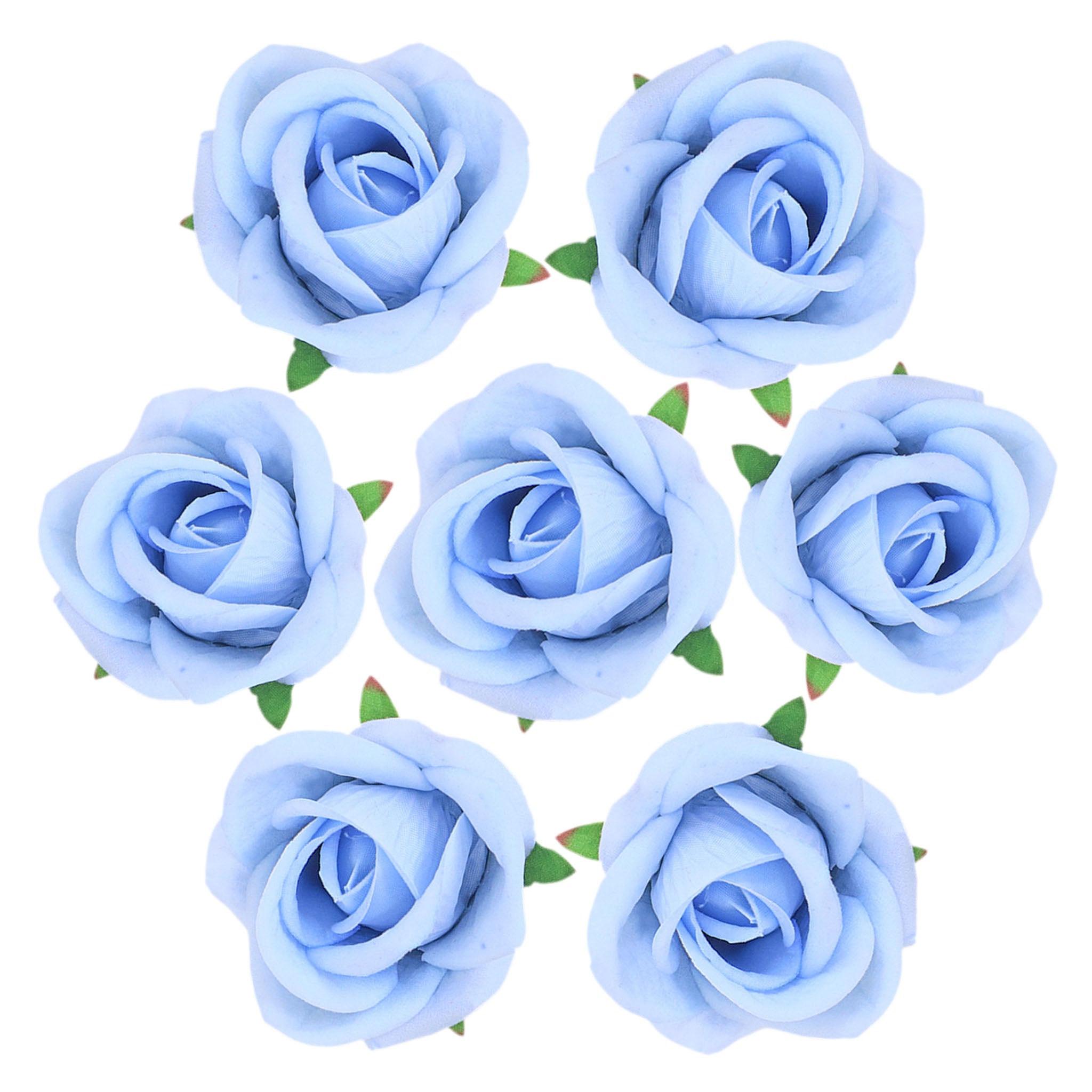 Artificial Flowers Silk Rosebud Flower Heads