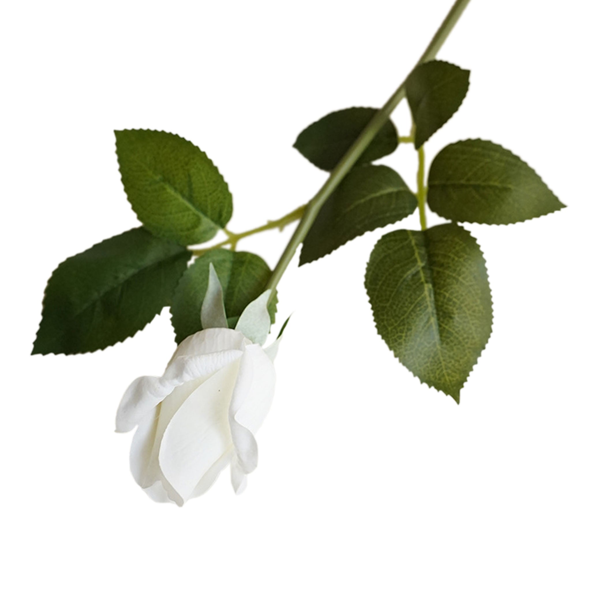 Real Touch Flowers Silk Rosebud Faux Flower