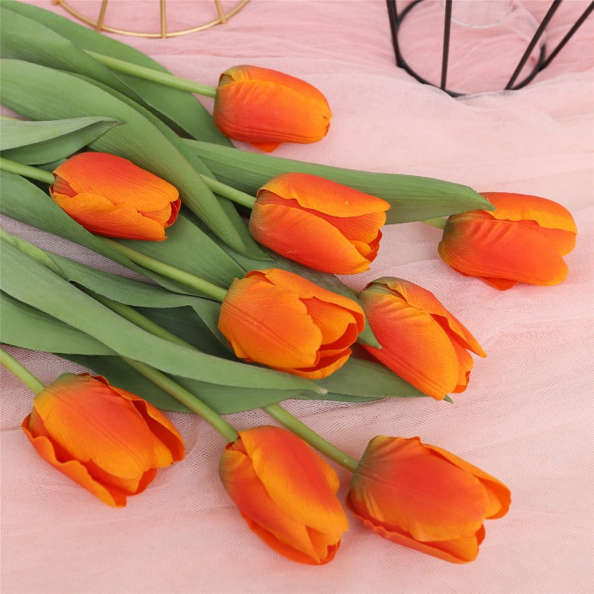 Faux Tulip Flower Decorations Wedding Flowers