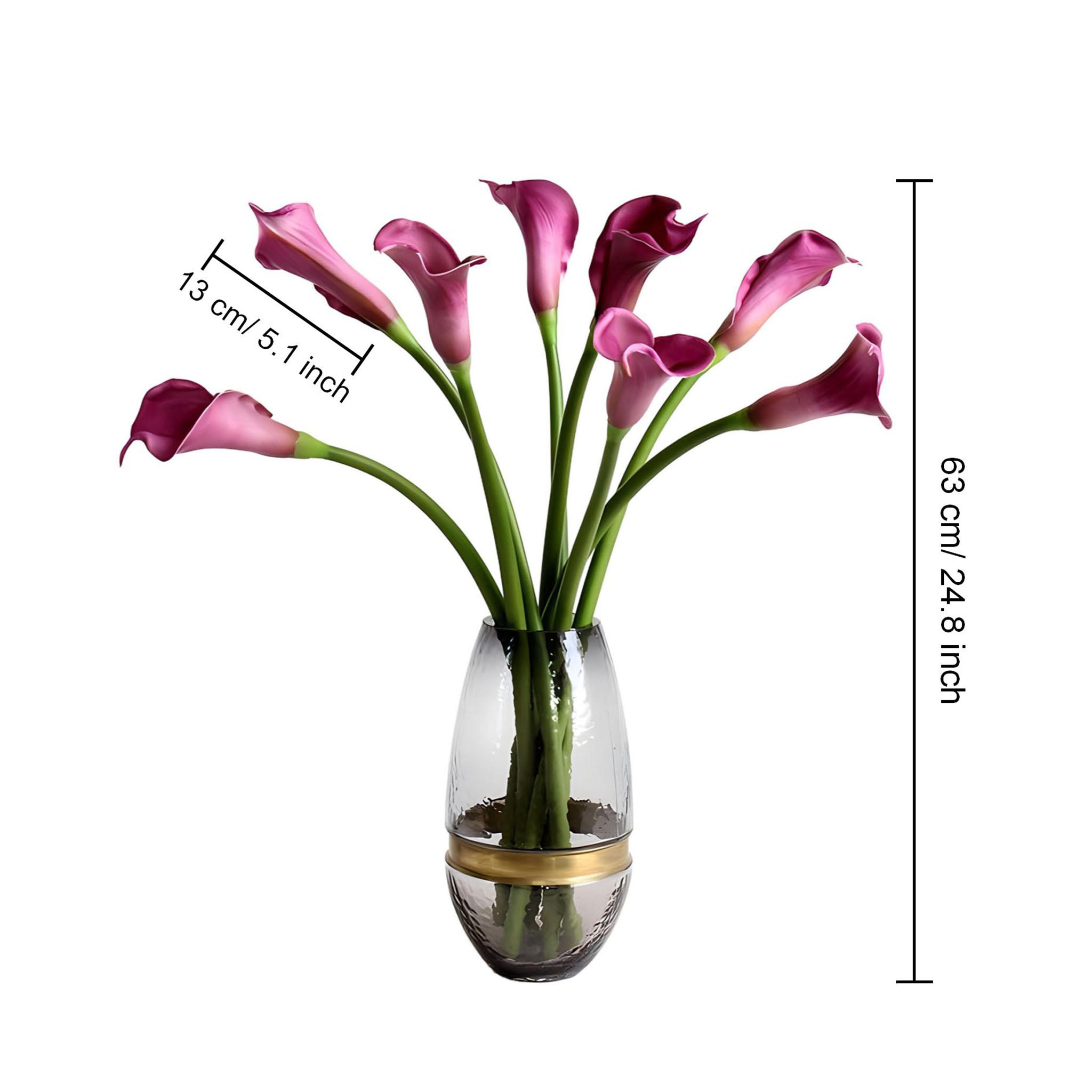 Large Calla Lily Artificial Flowers Tall Calla Lilies