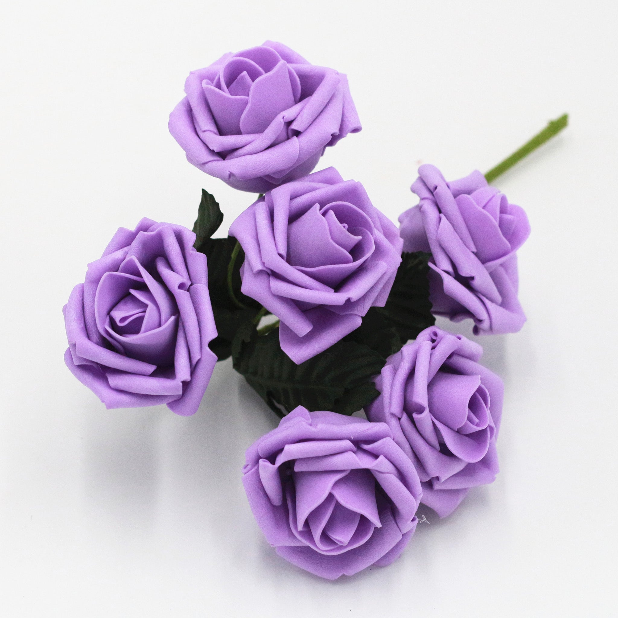 Lavender Rose Flowers Fake Wedding Party Decor