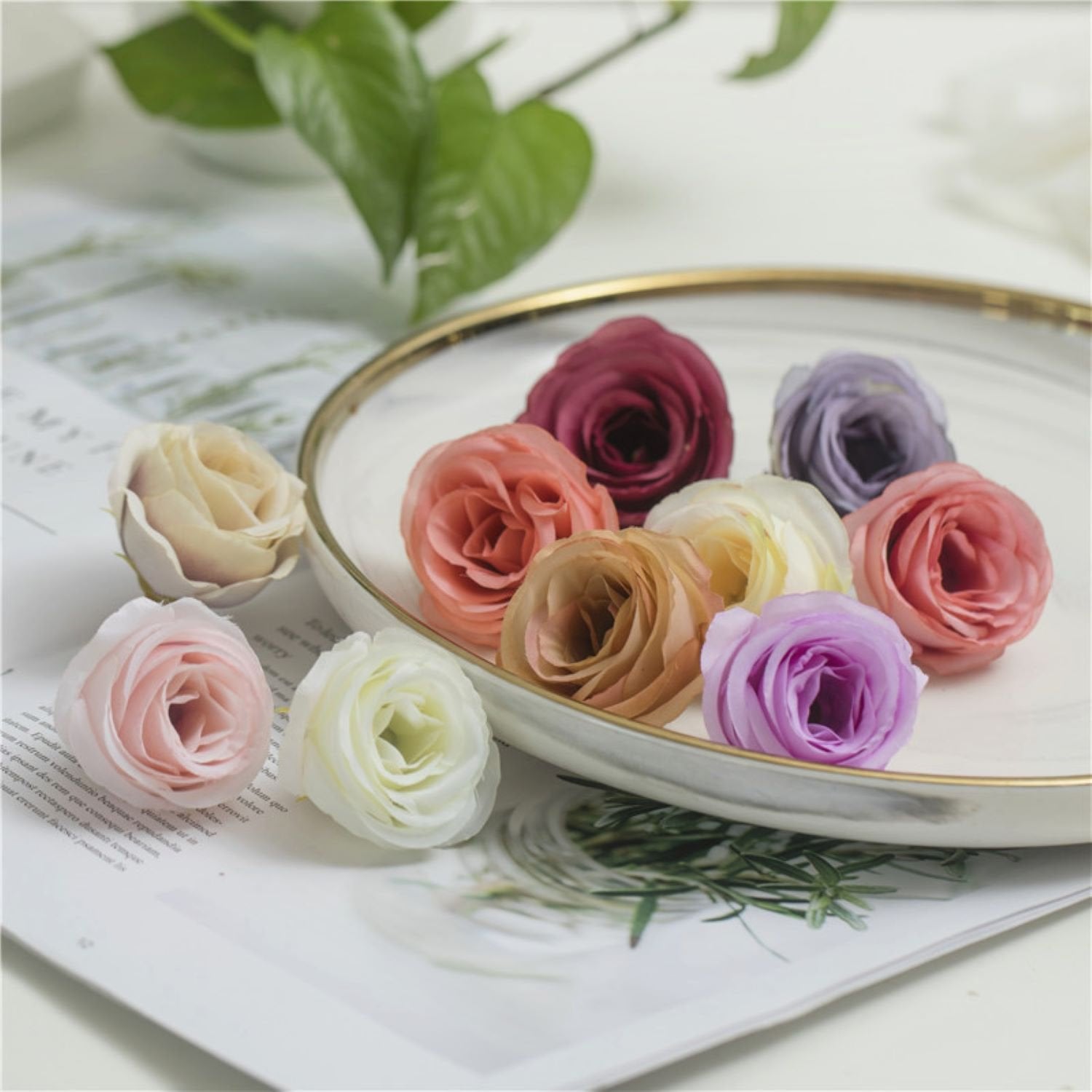 Small Silk Flowers Wholesale Artificial Flowers Roses