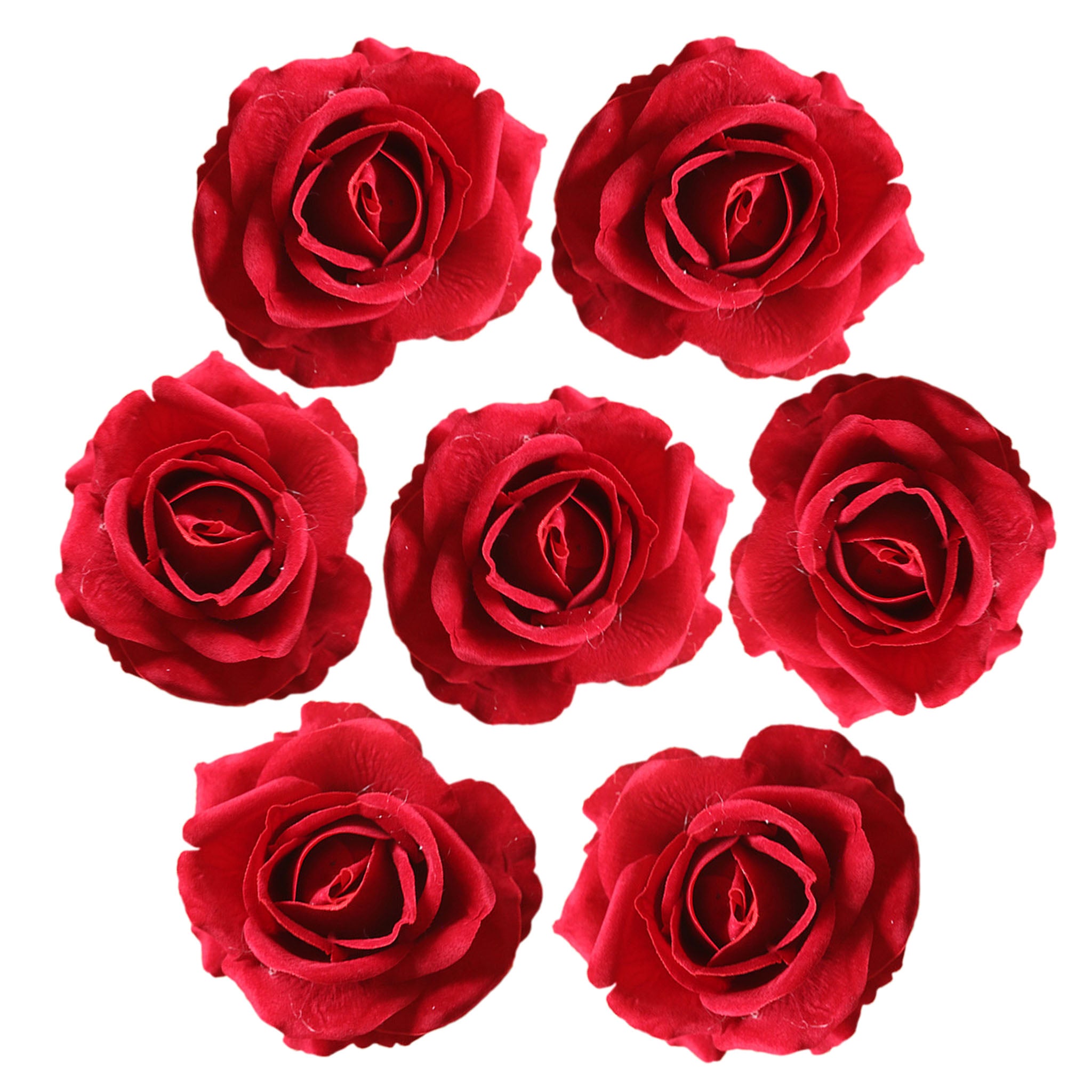 Wholesale Artificial Flowers Silk Rose Heads