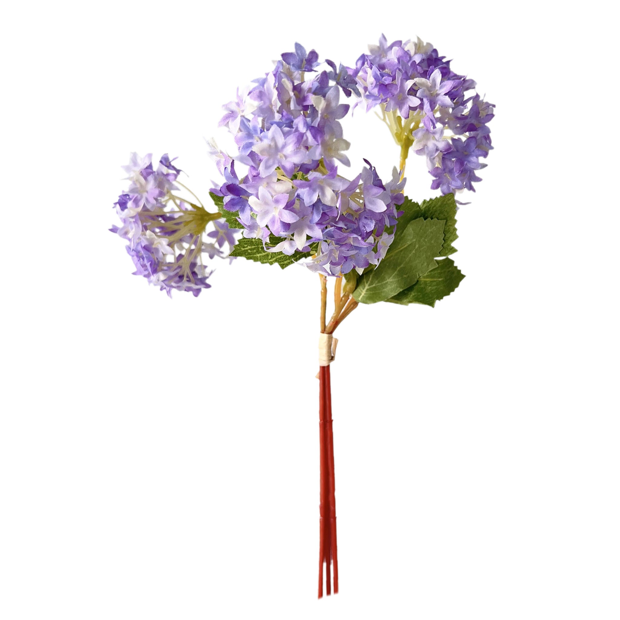Faux Hydrangea Bundle Mini Hydrangeas Flowers