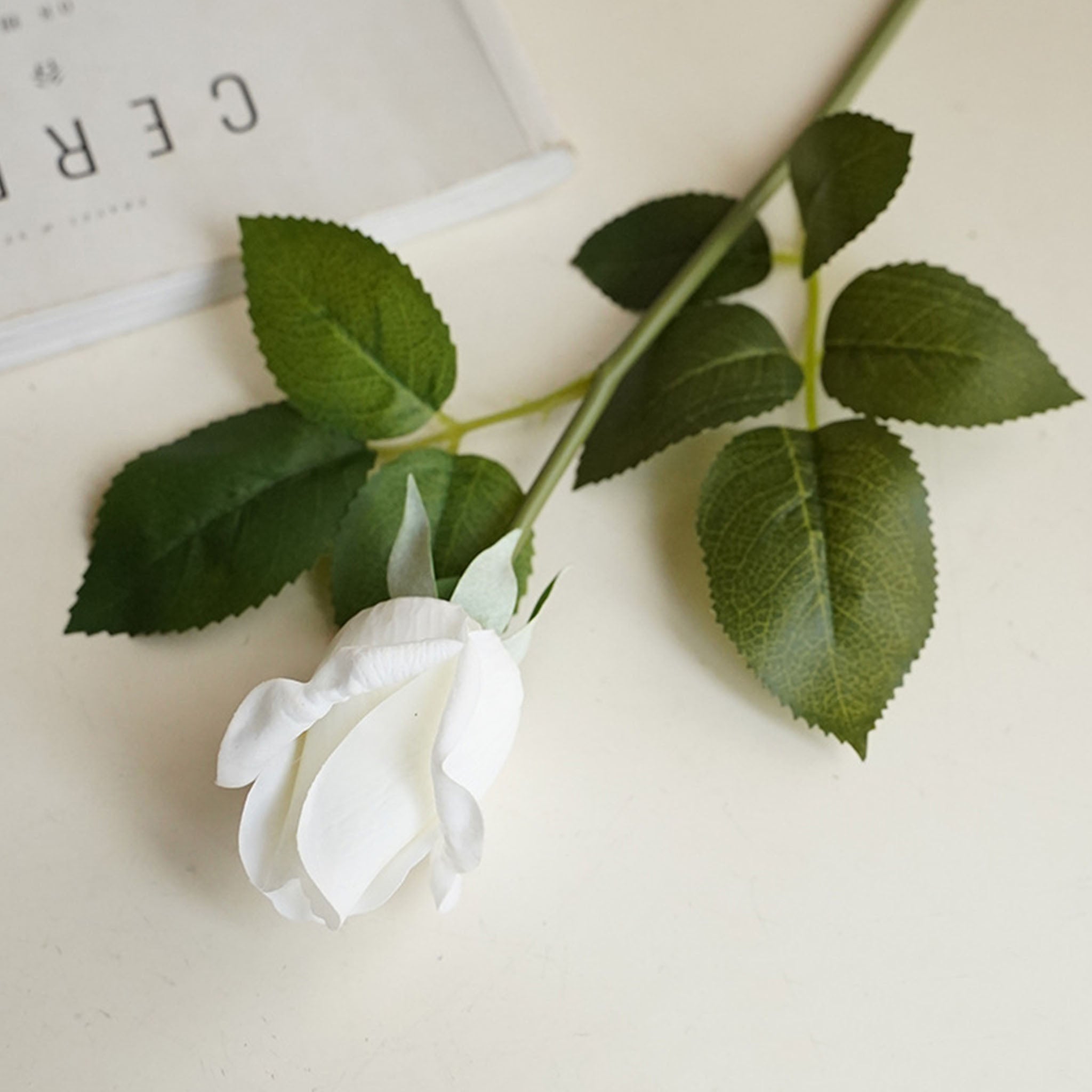 Real Touch Flowers Silk Rosebud Faux Flower