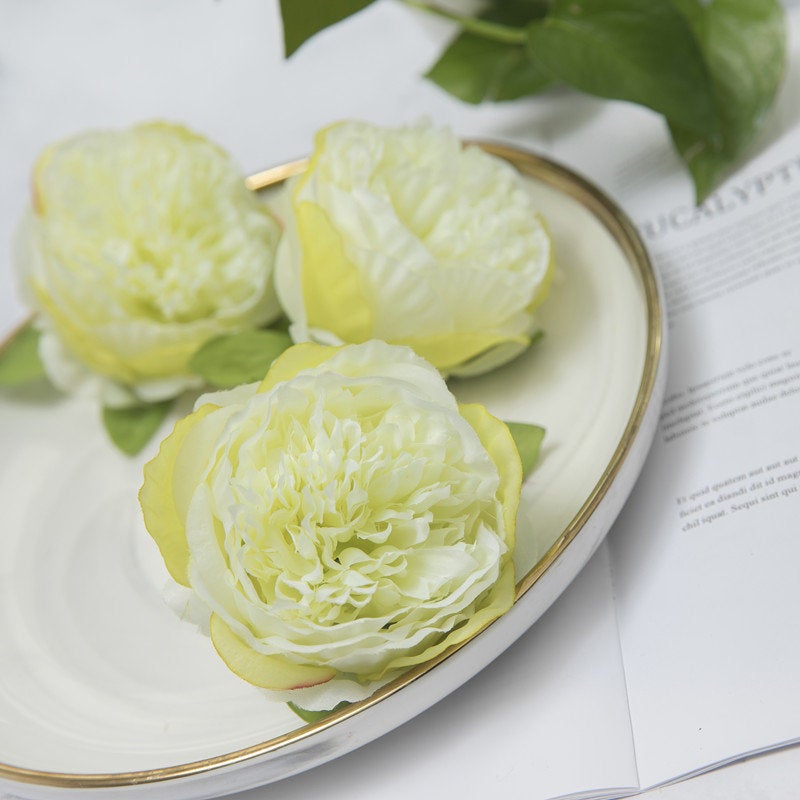 Wholesale Silk Peony Flower Heads Bulk Peonies
