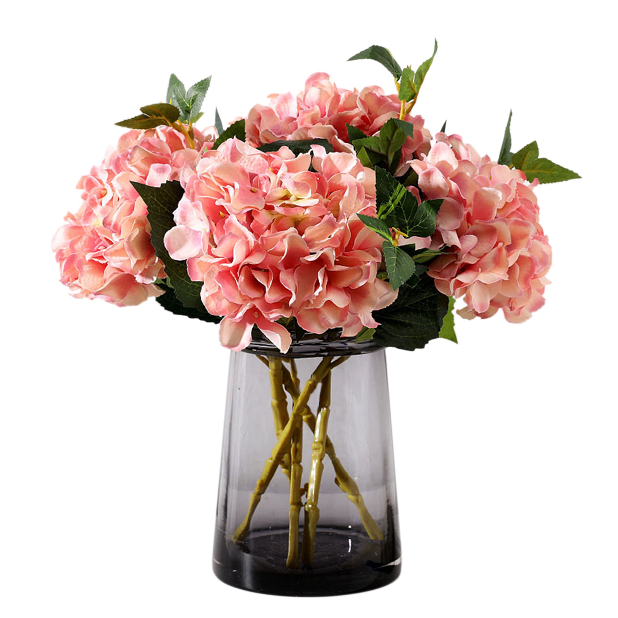 Artificial Hydrangea Flowers Tall 17 inch