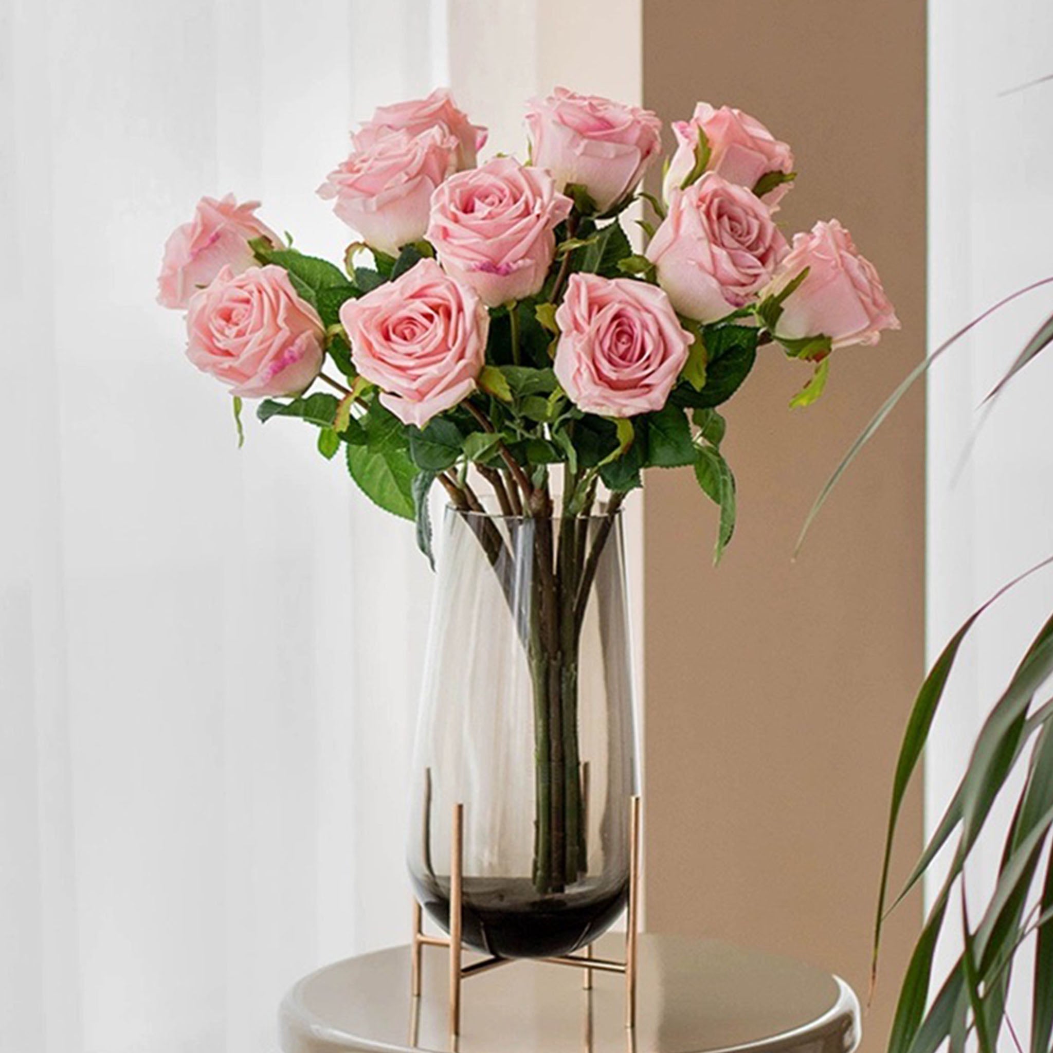 Real Touch Roses Artificial Flowers 17"