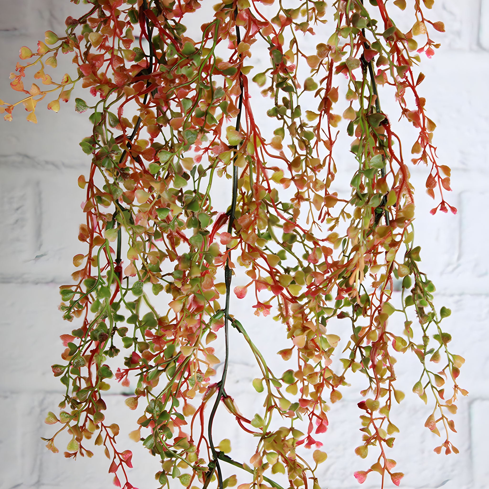 Hanging Vines Artificial Hanging Plants Plastic Outdoor Plants