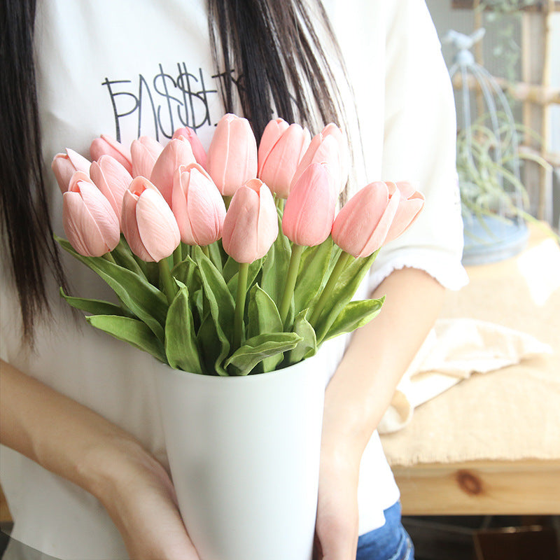 Artificial Tulip Bouquet 10 Flowers